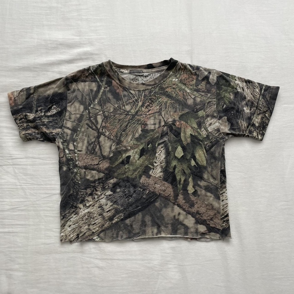Women's Camo Crop Top